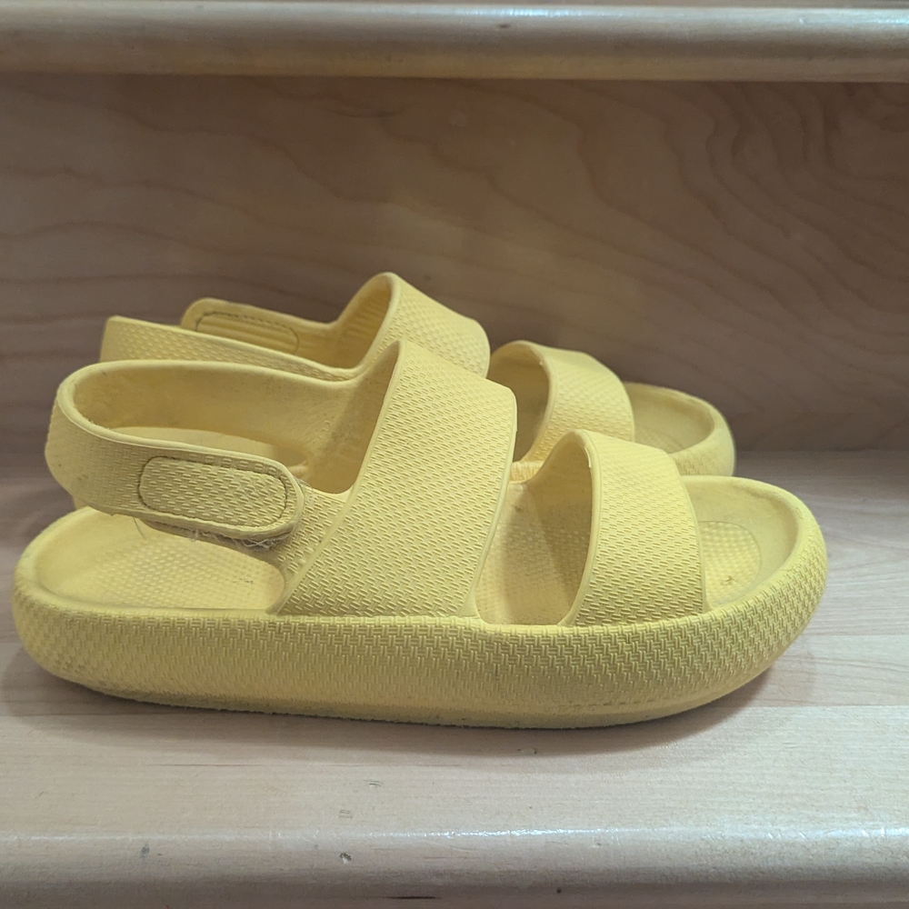 Yellow Kids Sandals